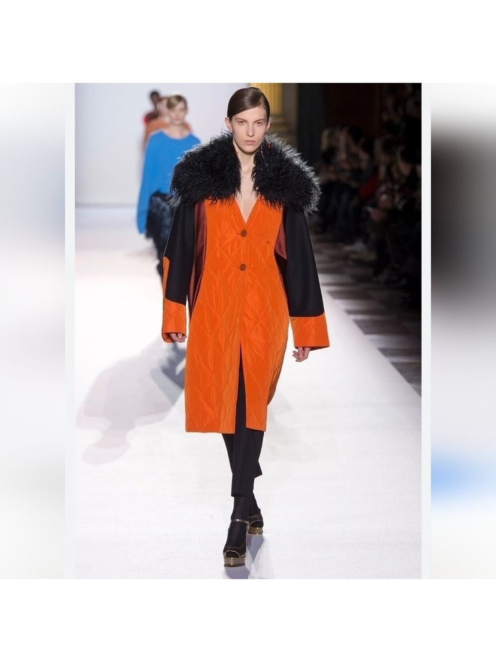 Dries Van Noten Runway AW2018 coat size S BNWT